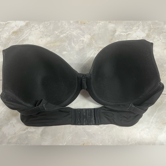 Black Full Coverage Underwire Bra - Picture 4 of 5